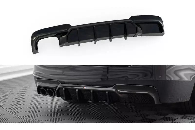 Maxton Design Heckdiffusor V.2 für BMW 5er M-Paket F10 / F11 Hochglanz schwarz – Ansicht 2