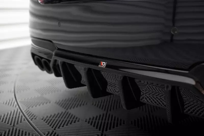Maxton Design Heckdiffusor V.2 für BMW 5er M-Paket F10 / F11 Hochglanz schwarz – Ansicht 3