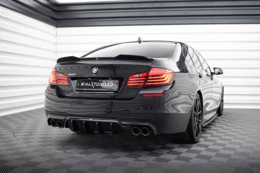 Maxton Design Heckdiffusor V.3 für BMW 5er M-Paket F10 / F11 Hochglanz schwarz – Ansicht 1