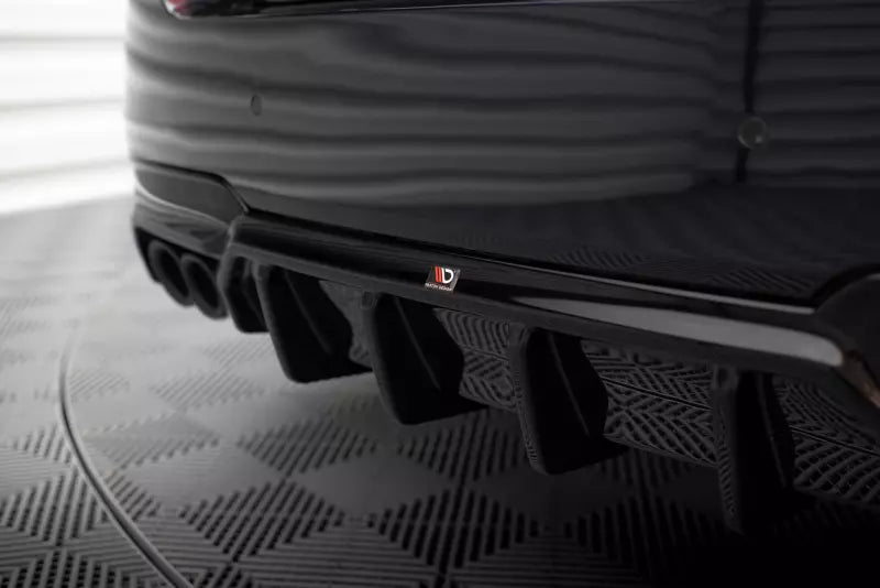 Maxton Design Heckdiffusor V.3 für BMW 5er M-Paket F10 / F11 Hochglanz schwarz – Ansicht 2