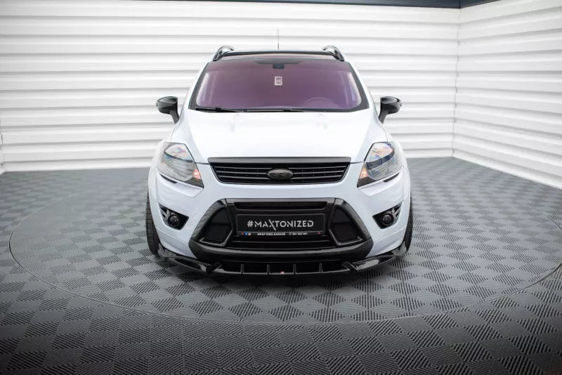 Maxton Design Frontlippe für Ford Kuga ST Mk1 Hochglanz schwarz – Ansicht 2