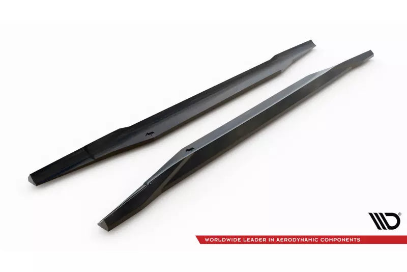 Maxton Design Seitenschweller (Paar) für Ford Kuga ST Mk1 Hochglanz schwarz – Ansicht 4