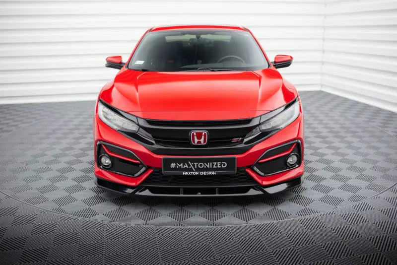 Maxton Design Frontlippe für Honda Civic SI Mk10 Hochglanz schwarz – Ansicht 2