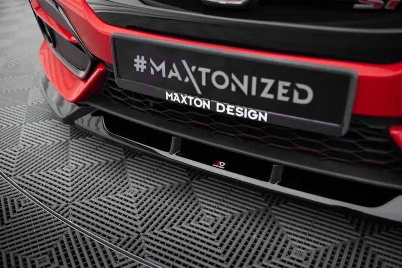 Maxton Design Frontlippe für Honda Civic SI Mk10 Hochglanz schwarz – Ansicht 3