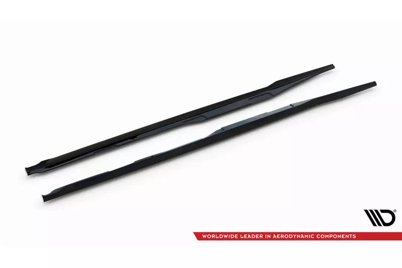 Maxton Design Seitenschweller (Paar) für Honda Civic SI Mk10 Hochglanz schwarz – Ansicht 4