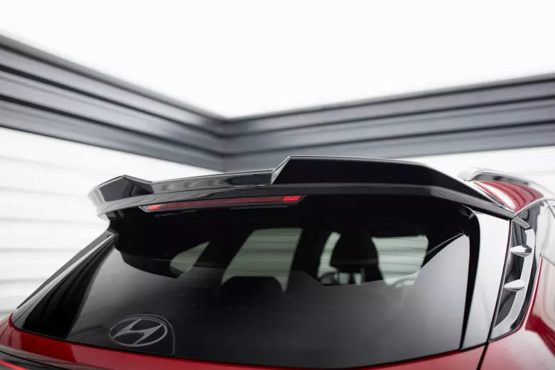 Maxton Design Heckspoiler 3D für Hyundai Tucson N-Line Mk4 Hochglanz schwarz – Ansicht 1