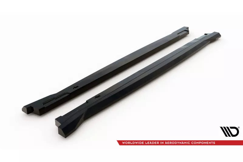 Maxton Design Seitenschweller (Paar) für Hyundai Tucson N-Line Mk4 Hochglanz schwarz – Ansicht 4