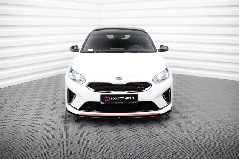 Maxton Design Street Pro Frontlippe für Kia Ceed GT Mk3 / Proceed Mk1 schwarz matt – Ansicht 2