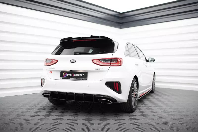 Maxton Design Street Pro Heckdiffusor für Kia Ceed GT Mk3 schwarz matt – Ansicht 2