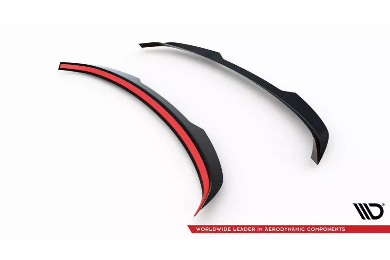 Maxton Design Heckspoiler Lippe für Mercedes-Benz CLA Shooting Brake 45 AMG / AMG-Line C117 Hochglanz schwarz – Ansicht 4