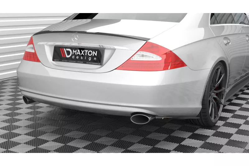 Maxton Design Diffusor Flaps für Mercedes-Benz CLS C219 Hochglanz schwarz – Ansicht 1