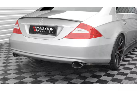 Maxton Design Diffusor Flaps für Mercedes-Benz CLS C219 Hochglanz schwarz – Ansicht 1