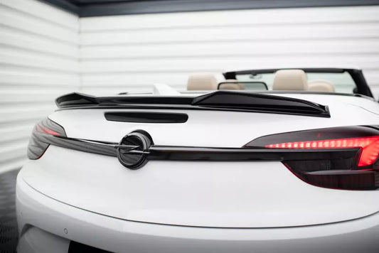 Maxton Design Heckspoiler 3D für Opel Cascada Hochglanz schwarz – Ansicht 1