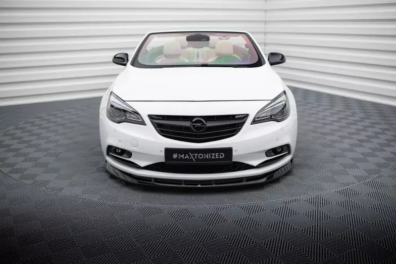 Maxton Design Frontlippe für Opel Cascada Hochglanz schwarz – Ansicht 2