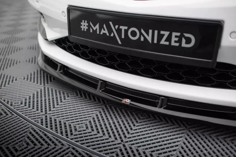 Maxton Design Frontlippe für Opel Cascada Hochglanz schwarz – Ansicht 3