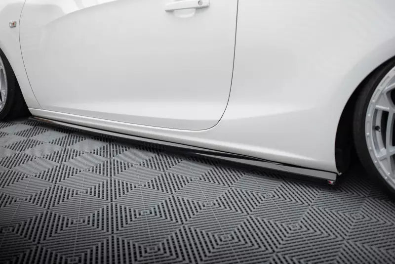 Maxton Design Seitenschweller (Paar) für Opel Cascada Hochglanz schwarz – Ansicht 3