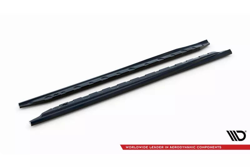 Maxton Design Seitenschweller (Paar) für Opel Cascada Hochglanz schwarz – Ansicht 4