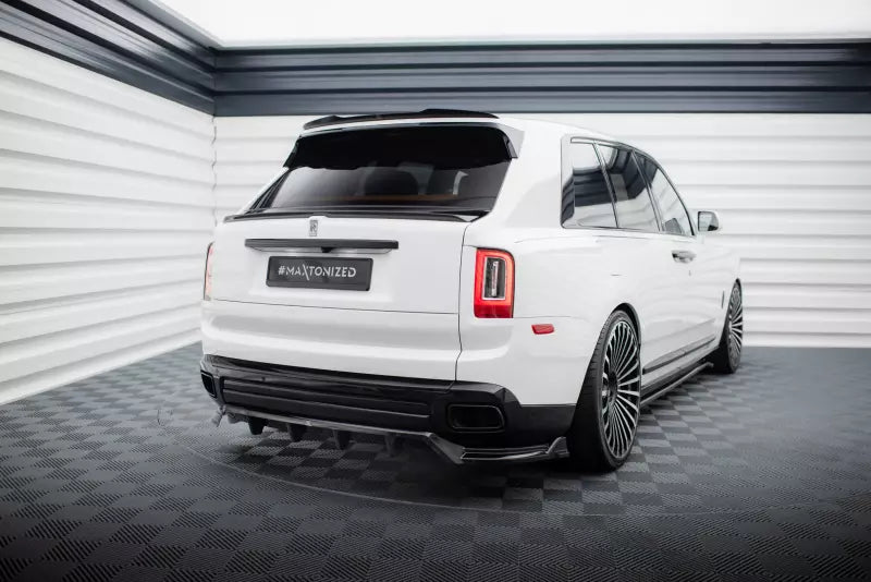 Maxton Design Heckspoiler Lippe für Rolls Royce Cullinan Hochglanz schwarz – Ansicht 2