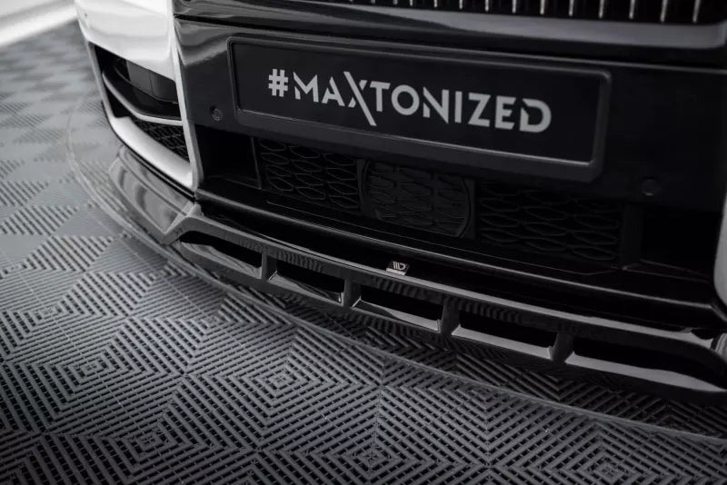 Maxton Design Frontlippe für Rolls Royce Cullinan Hochglanz schwarz – Ansicht 3