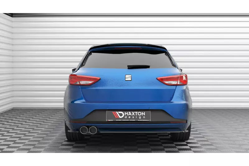 Maxton Design Diffusor Flaps V.3 für Seat Leon FR Sportstourer Mk3 Hochglanz schwarz – Ansicht 2