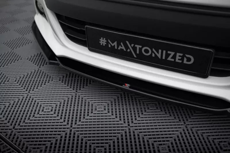Maxton Design Frontlippe V.1 + Flaps für Subaru BRZ Hochglanz schwarz – Ansicht 4