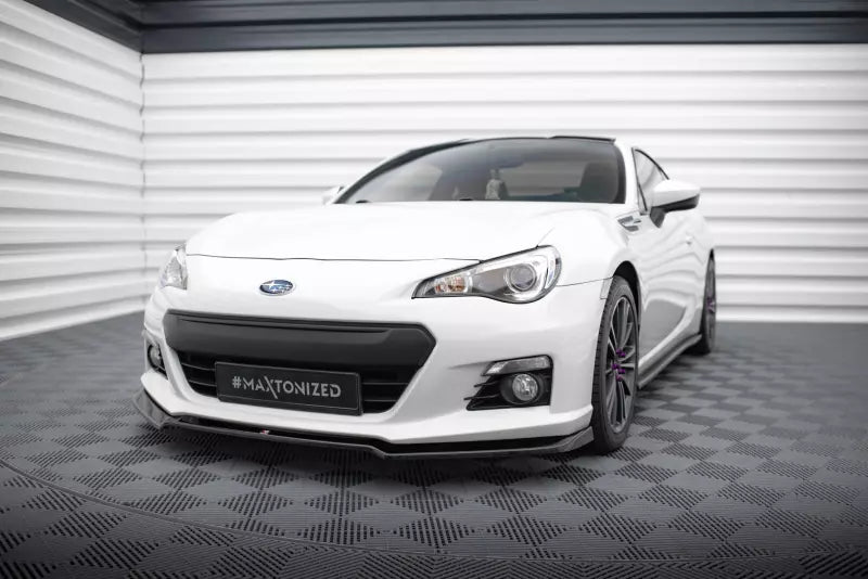 Maxton Design Frontlippe V.2 für Subaru BRZ Hochglanz schwarz – Ansicht 1