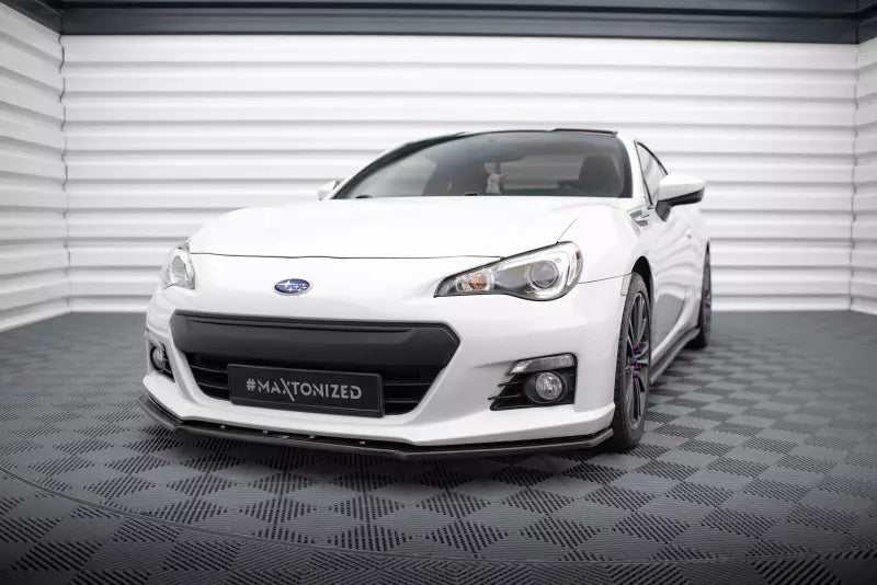 Maxton Design Frontlippe V.4 für Subaru BRZ Hochglanz schwarz – Ansicht 1