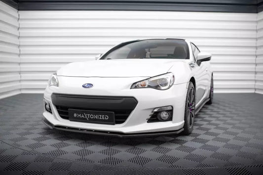 Maxton Design Frontlippe V.4 für Subaru BRZ Hochglanz schwarz – Ansicht 1