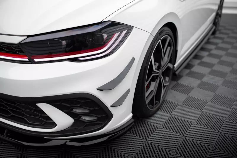 Maxton Design Stoßstangenflügel vorne für Volkswagen Polo GTI Mk6 Facelift – Ansicht 2