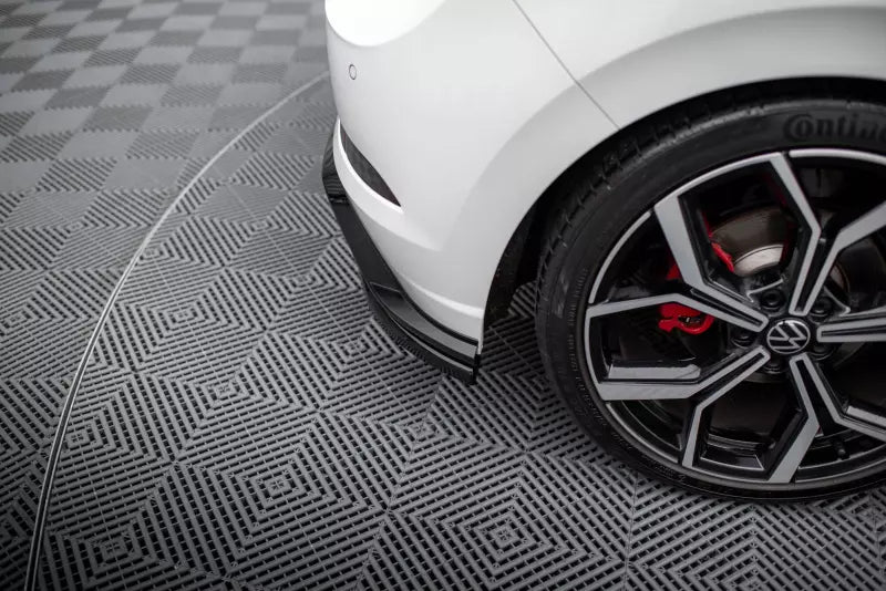 Maxton Design Diffusor Flaps für Volkswagen Polo GTI Mk6 Facelift Hochglanz schwarz – Ansicht 2