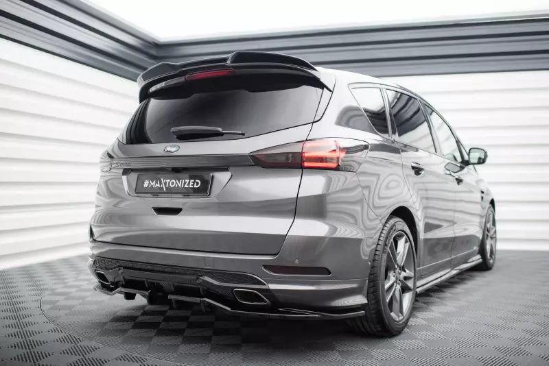 Maxton Design Heckspoiler 3D für Ford S-Max ST-Line Mk2 Hochglanz schwarz – Ansicht 2