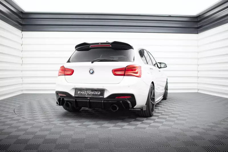 Maxton Design Diffusor Flaps für BMW 1er F20 M-Paket / M140i Facelift Hochglanz schwarz – Ansicht 2
