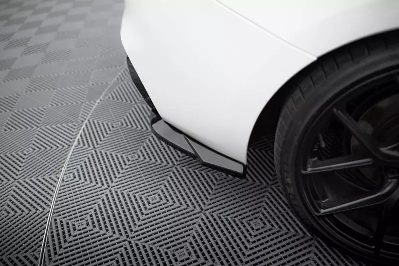 Maxton Design Diffusor Flaps für BMW 1er F20 M-Paket / M140i Facelift Hochglanz schwarz – Ansicht 3