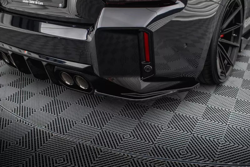 Maxton Design Diffusor Flaps für BMW M2 G87 Hochglanz schwarz – Ansicht 3