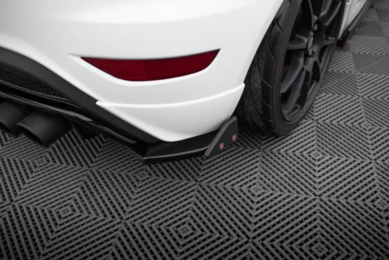 Maxton Design Diffusor Flaps für Ford Fiesta ST Mk7 Facelift Hochglanz schwarz – Ansicht 1