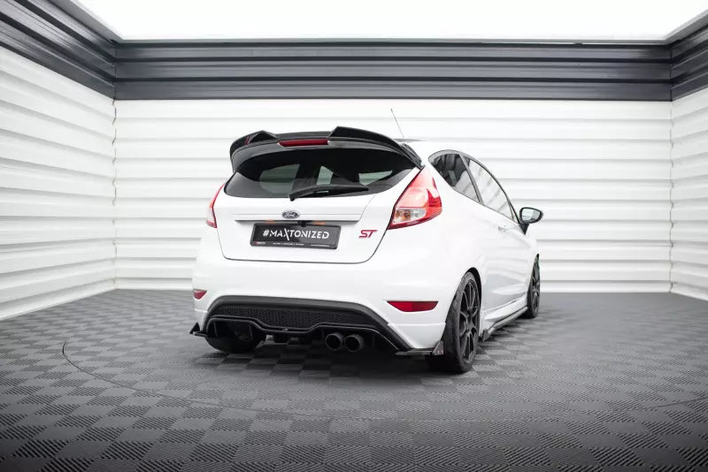 Maxton Design Diffusor Flaps für Ford Fiesta ST Mk7 Facelift Hochglanz schwarz – Ansicht 2