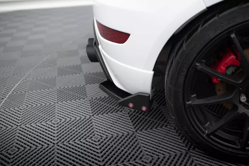 Maxton Design Diffusor Flaps für Ford Fiesta ST Mk7 Facelift Hochglanz schwarz – Ansicht 4