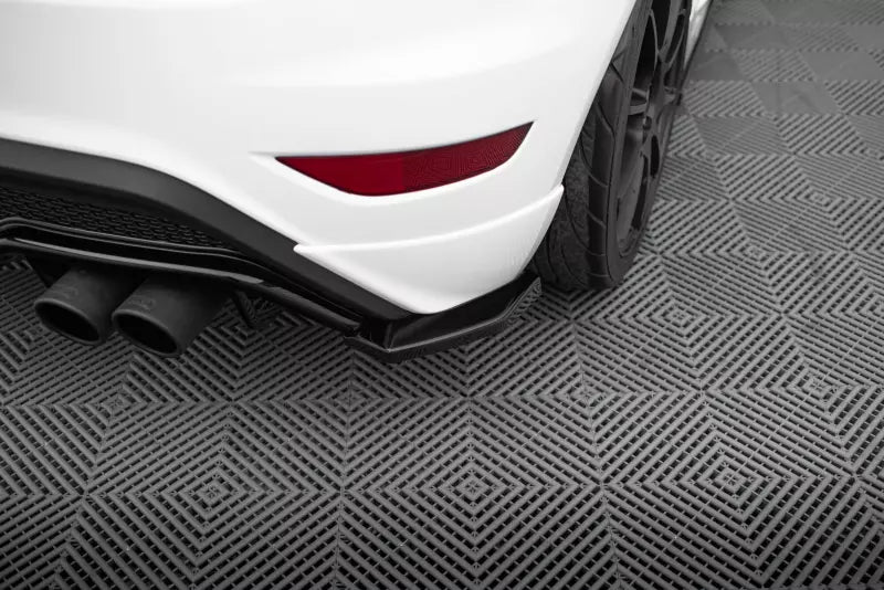 Maxton Design Diffusor Flaps für Ford Fiesta ST Mk7 Facelift Hochglanz schwarz – Ansicht 1