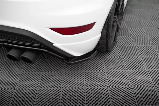 Maxton Design Diffusor Flaps für Ford Fiesta ST Mk7 Facelift Hochglanz schwarz – Ansicht 1