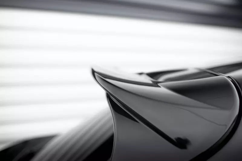 Maxton Design Heckspoiler 3D für Porsche Macan GTS Mk1 Facelift 2 Hochglanz schwarz – Ansicht 3