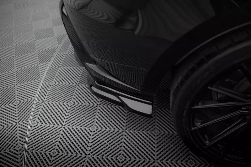 Maxton Design Diffusor Flaps für Porsche Macan GTS Mk1 Facelift 2 Hochglanz schwarz – Ansicht 3