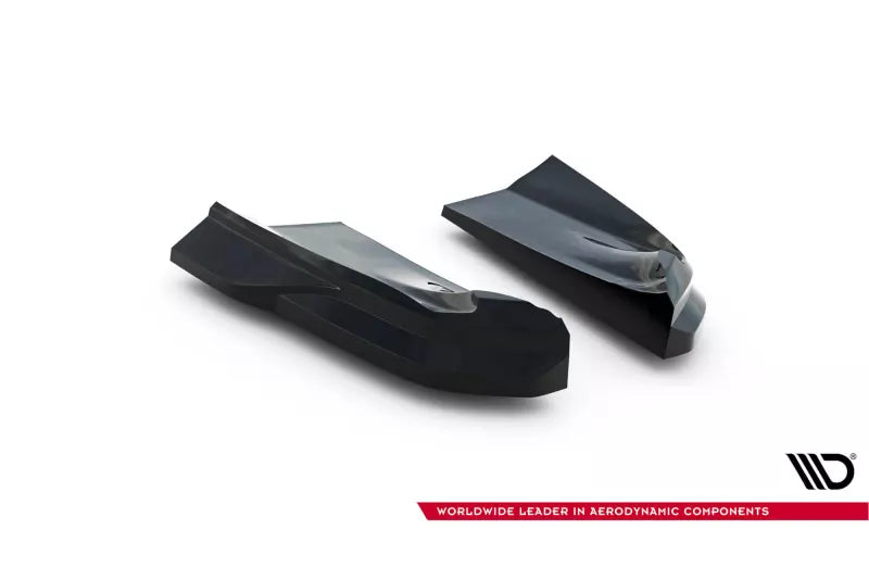 Maxton Design Diffusor Flaps für Porsche Macan GTS Mk1 Facelift 2 Hochglanz schwarz – Ansicht 4