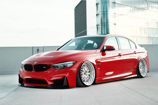 Maxton Design Frontlippe + Rahmen Lufteinlässe für BMW M3 F80 – Ansicht 1