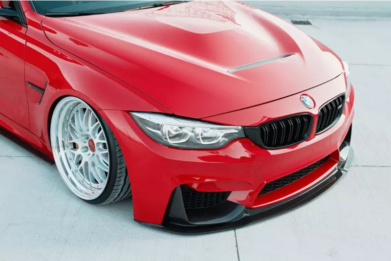 Maxton Design Frontlippe + Rahmen Lufteinlässe für BMW M3 F80 – Ansicht 2