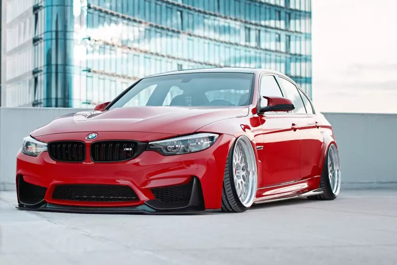 Maxton Design Frontlippe + Rahmen Lufteinlässe für BMW M3 F80 – Ansicht 3