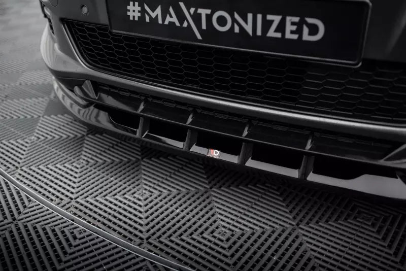 Maxton Design Frontlippe für Ford S-Max ST-Line Mk2 Hochglanz schwarz – Ansicht 3