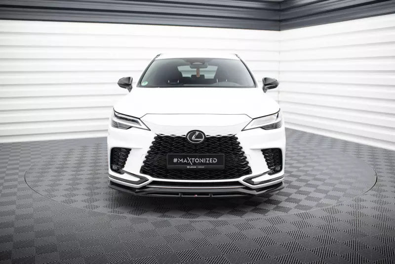 Maxton Design Frontlippe für Lexus RX F-Sport Mk5 Hochglanz schwarz – Ansicht 2