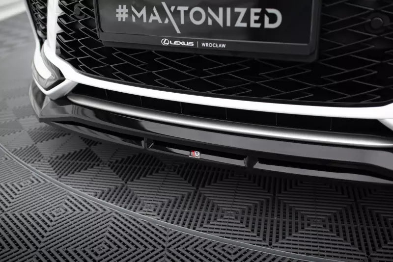 Maxton Design Frontlippe für Lexus RX F-Sport Mk5 Hochglanz schwarz – Ansicht 3