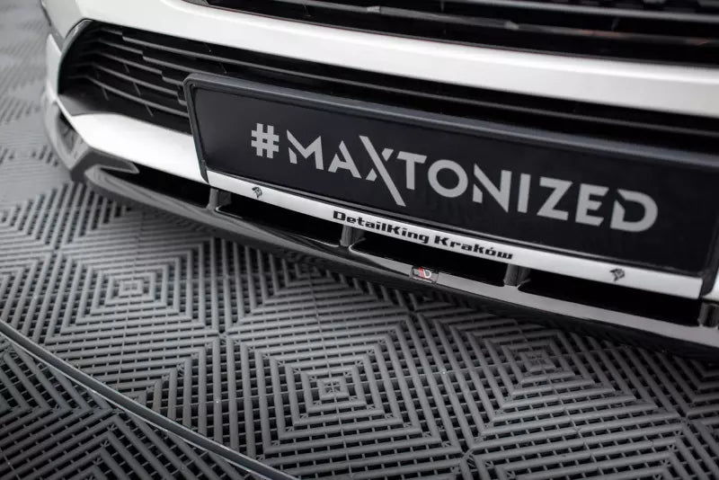 Maxton Design Frontlippe für Peugeot 308 GT Hatchback Mk3 Hochglanz schwarz – Ansicht 3