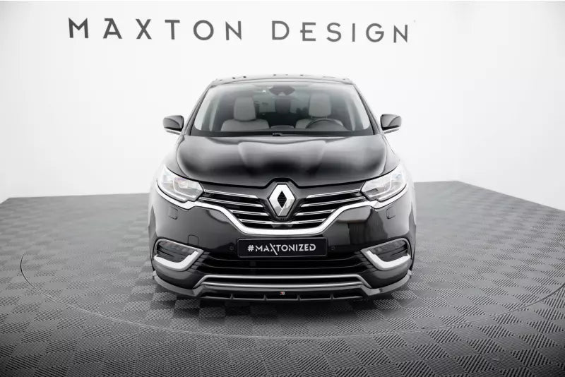 Maxton Design Frontlippe für Renault Espace Mk5 Facelift Hochglanz schwarz – Ansicht 2